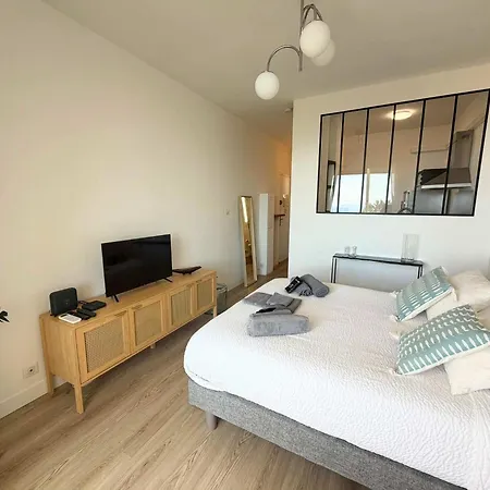 Casamea - Studio, Vue Mer, Plage, Parking, Clim Apartamento